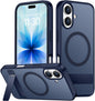 SPIDERCASE Magnetic for iPhone 17 Pro Max Case,with Kickstand,Clear