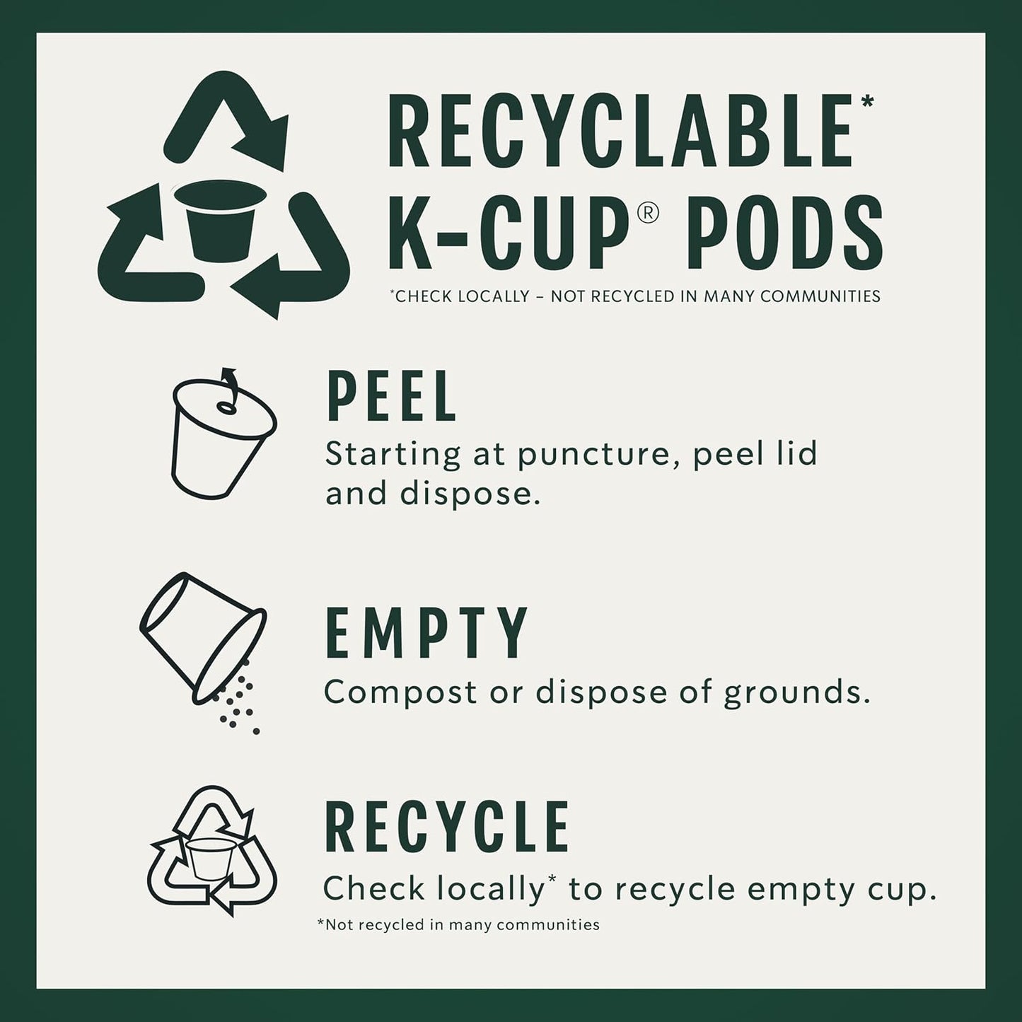 Starbucks K-Cup Coffee Pods, Dark Roast Hot or Iced Coffee, French Roast, 96 Keurig Pods