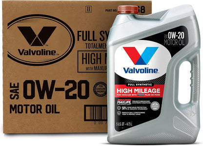 Valvoline MaxLife High Mileage 5W-30 Synthetic Blend Motor Oil 5 Quart
