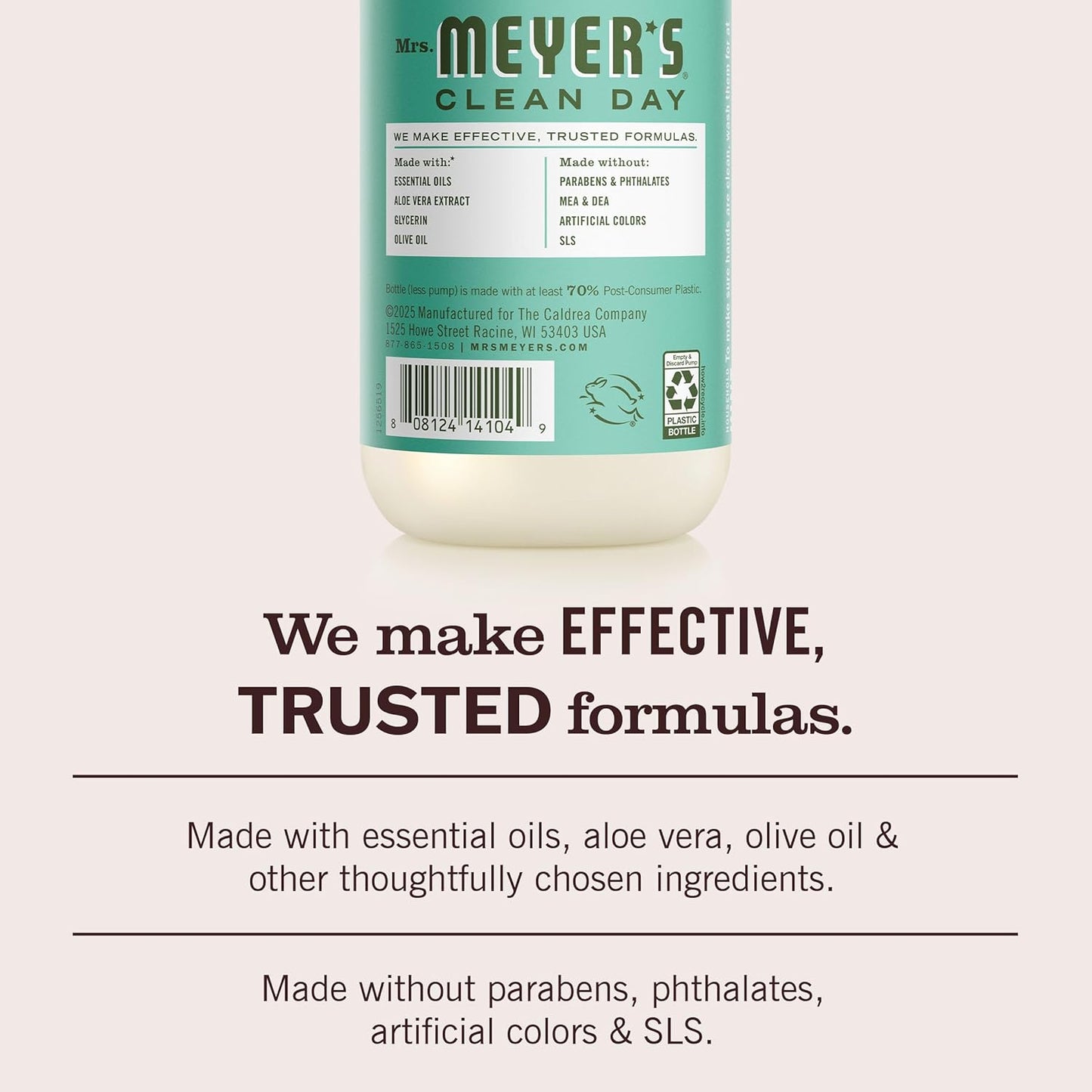 Mrs. Meyer's Clean Day, Hand Soap, Lavender Scent, 12.5 Fl Oz
