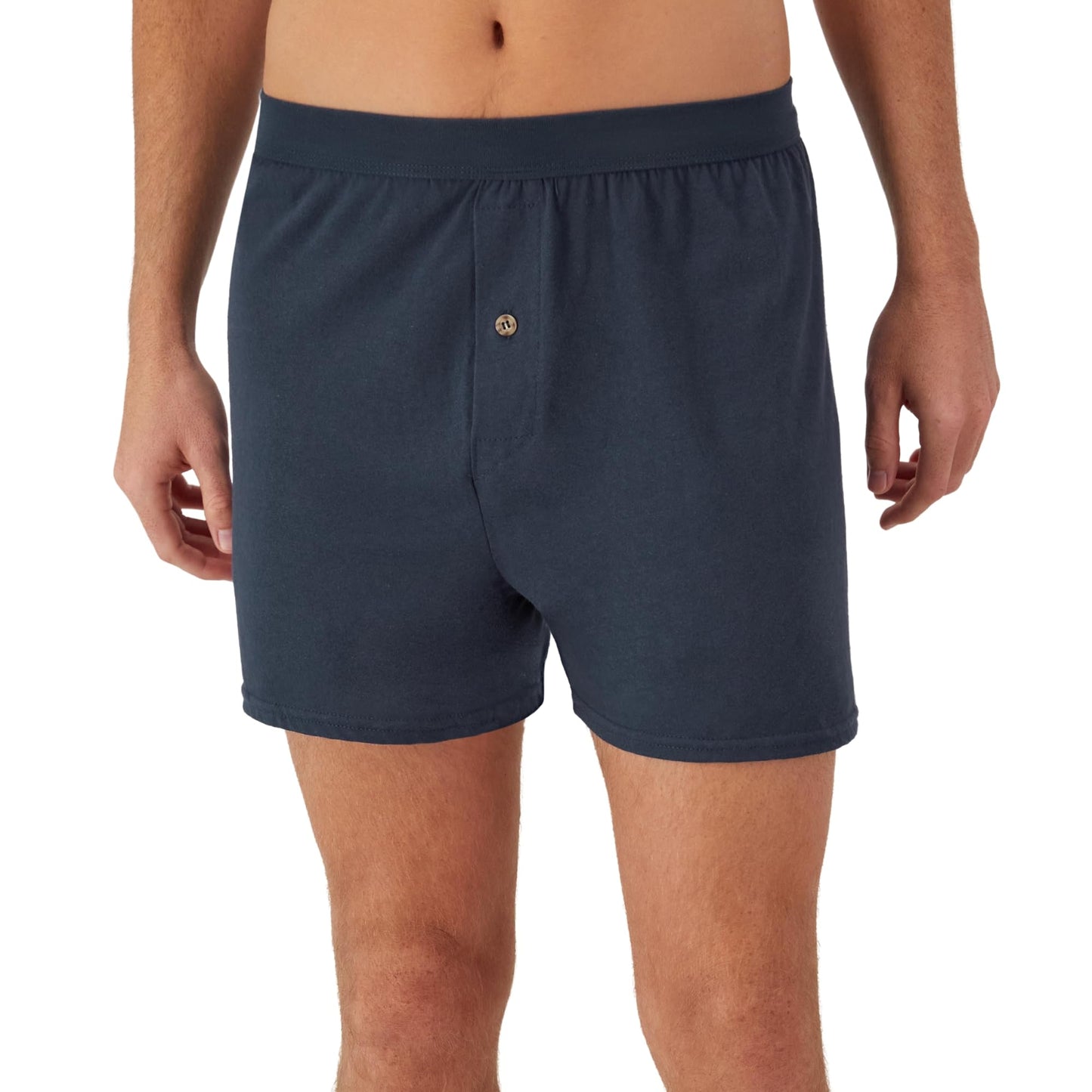 Hanes mens Underwear Boxers Pack, Cool and Breathable Cotton Underwear, Exposed and Comfortflex Waistbands, Multi-pack