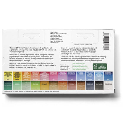 Winsor & Newton Cotman Watercolor Paint Set, Sketchers' Pocket Set