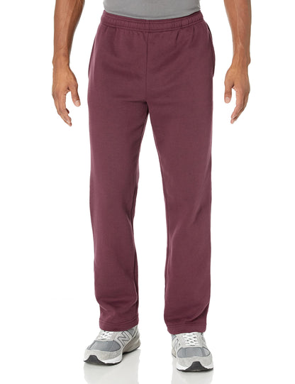 Amazon Essentials Men's Fleece Open Bottom Sweatpant (Available in Big & Tall)
