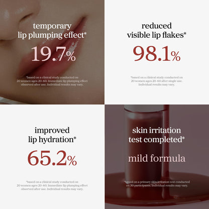 NOONI Korean Lip Oil - Applepeony - pH Color-Changing Plumping Lip Gloss
