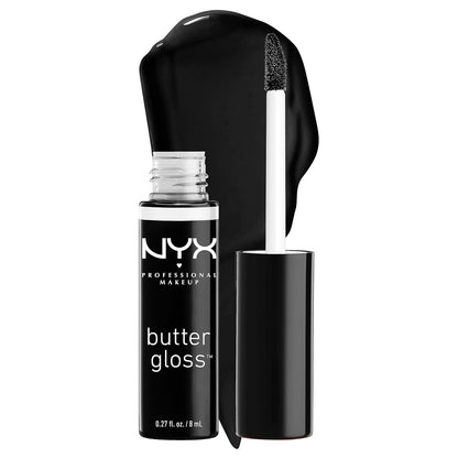 NYX PROFESSIONAL MAKEUP Butter Gloss, Non-Sticky Lip Gloss - Praline (Deep Nude)