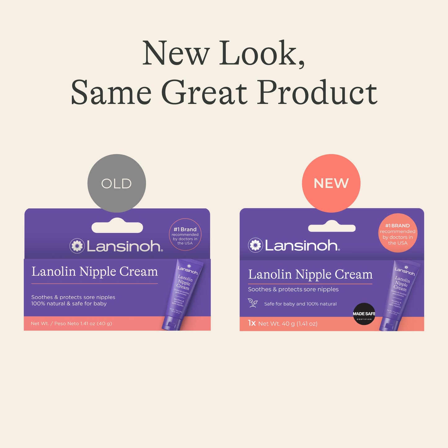 Lansinoh Lanolin Nipple Cream, 1.41 Ounces
