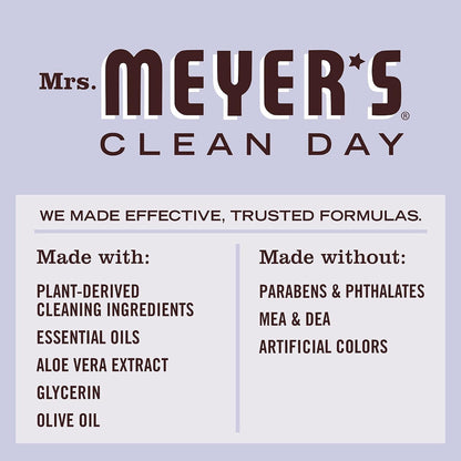 Mrs. Meyer's Clean Day, Hand Soap Refill, Lemon Verbena Scent, 33 Fl Oz