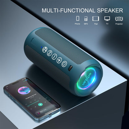 Ortizan X10 Portable Bluetooth Speaker (1st Gen), IPX7 Waterproof, Wireless