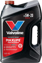Valvoline MaxLife High Mileage 5W-30 Synthetic Blend Motor Oil 5 Quart