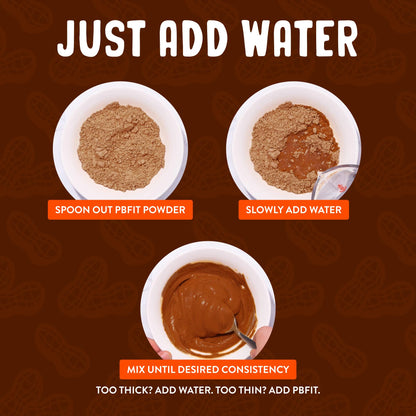 PBfit Classic Peanut Butter Powder 30 Oz, Peanut Spread with 8g Protein
