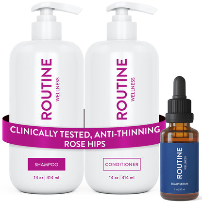 Routine Wellness Shampoo & Conditioner Set - Jasmine & Orange Blossom