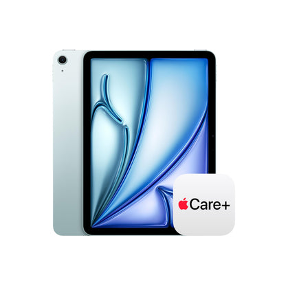 Apple iPad Air 11-inch (M4): Liquid Retina Display, 128GB, 12MP Front/Back Camera, Wi-Fi 7 with Apple N1, Touch ID, All-Day Battery Life — Purple with AppleCare+ (2 years)