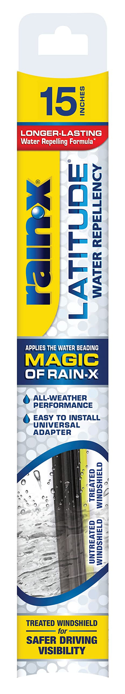 Rain-X 810348 Repellency Water Repellent Wiper Blades, 26" & 16" Windshield Wipers, All Weather Streak-Free for Enhanced Visibility w/Water Repellency Formula [Amazon Exclusive]