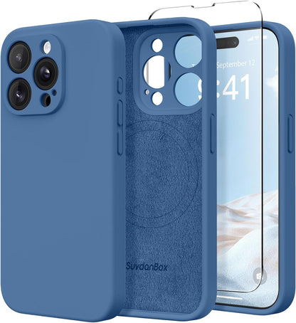 Magnetic for iPhone 17 Case Silicone Matcha