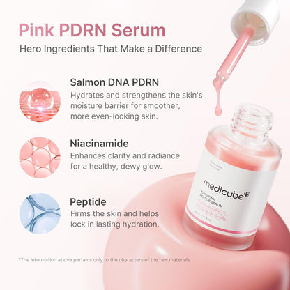 medicube PDRN Pink Peptide Serum with Salmon DNA