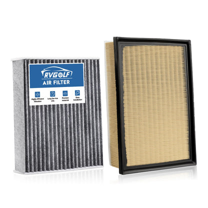 Engine+Cabin Air Filter Fit for 2014-2020 Rogue, 2017-2022 Rogue Sport