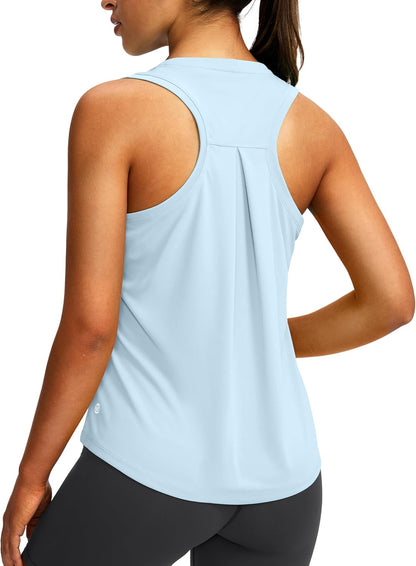 G Gradual Women's Workout Tops Racerback Athletic Tank Tops