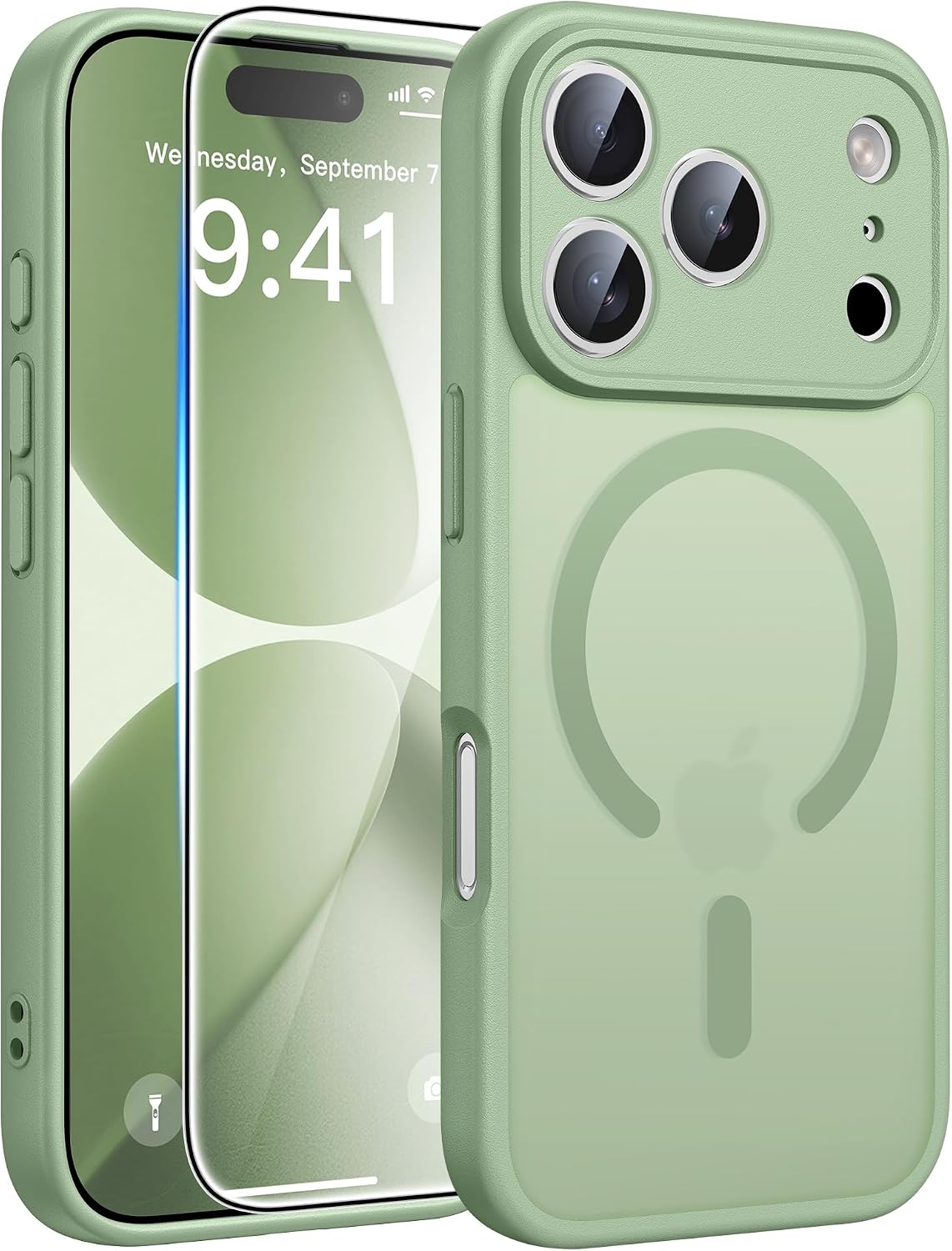 FNTCASE for Google Pixel 10 / Pixel 10 Pro Case: Soft TPU Non Slip Blue