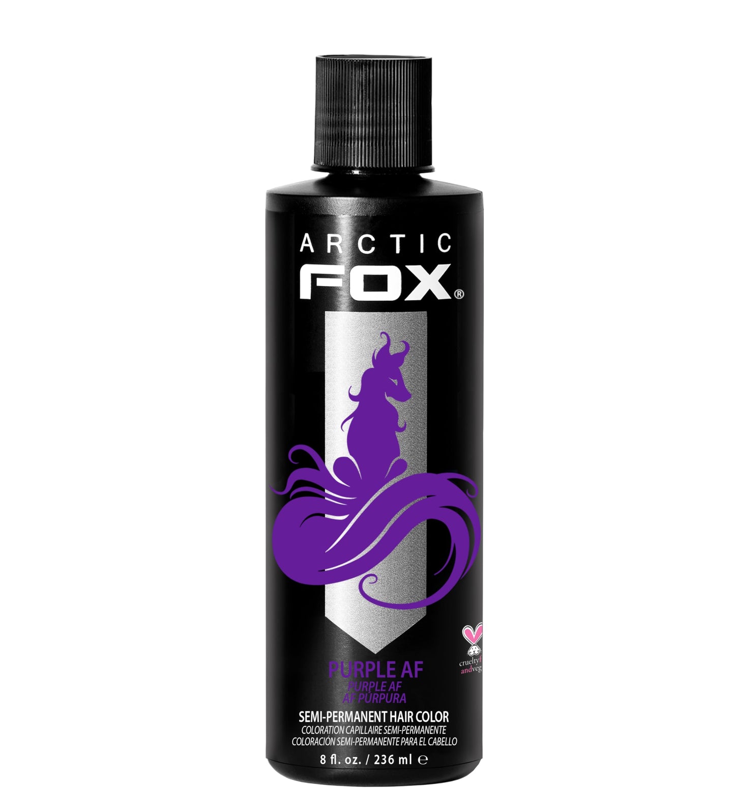 ARCTIC FOX Semi-Permanent Hair Dye - Sunset Orange, Vegan - 2 x 8 oz