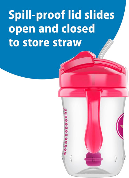 Dr. Brown's Milestones Baby's First Straw Cup, Blue, 1-Pack
