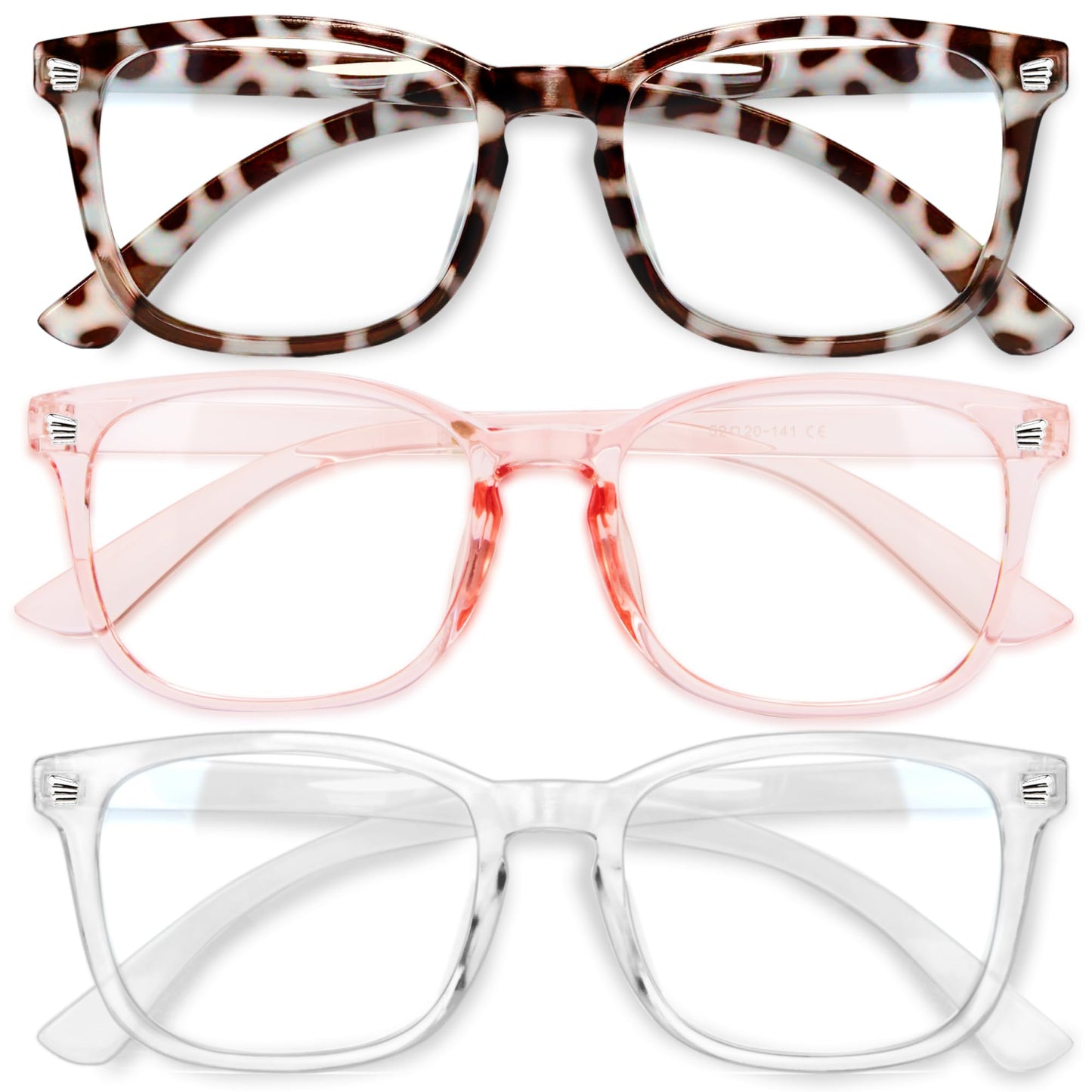 Gaoye Blue Light Glasses for Women - 3 Pack