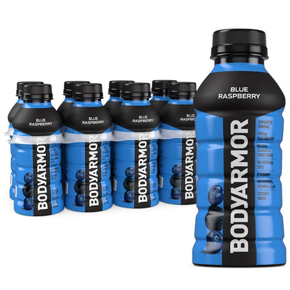 BODYARMOR Sports Drink, Strawberry Banana, Electrolyte Drink Hydration, 12 Fl Oz Bottles (8 Pack), Flavored Coconut Water with B Vitamins & Antioxidants