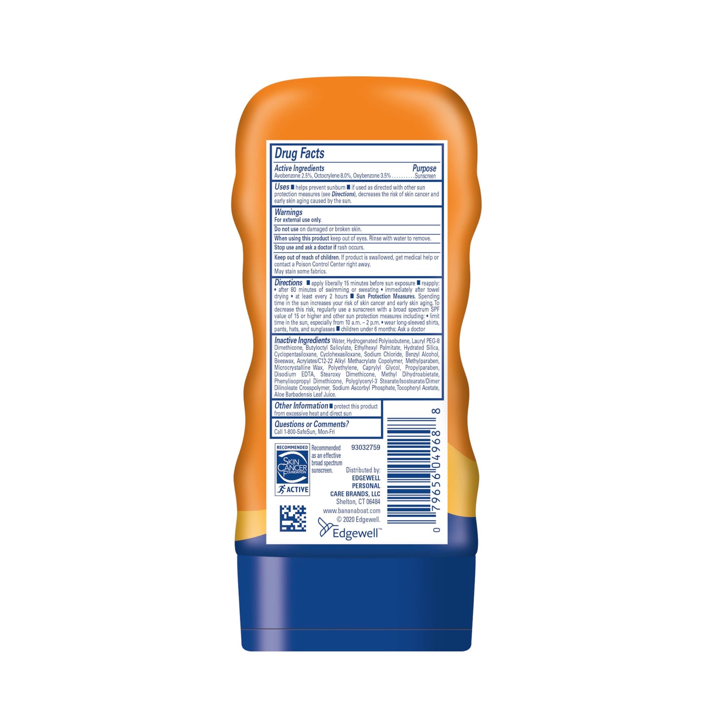Banana Boat Sport Ultra Sunscreen Lotion SPF 30, Travel Size 3oz Twin Pack, Sweat & Water Resistant Sunblock for Active Lifestyle(Pack of 2)