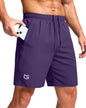 G Gradual Men's Athletic Running Shorts with 2 Zipper Pockets 7"/ 5"/ 9"