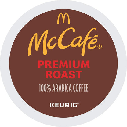 McCafe Premium Roast Coffee, Single Serve Keurig K-Cup Pods, Medium Roast, 84 Count