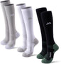Compression Socks for Women and Men,15-20 mmHg Support(3 Pairs)