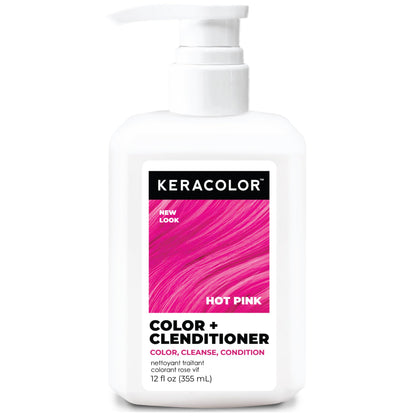 Keracolor Color + Clenditioner, Semi-Permanent Hair Color, 23 Shades