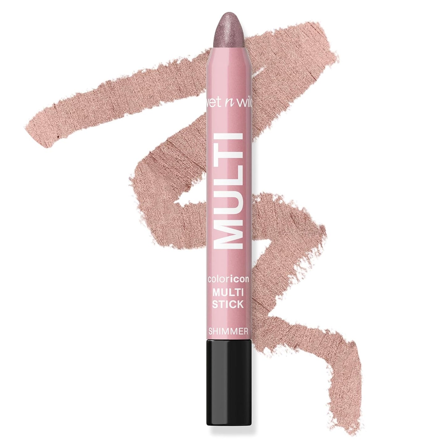 wet n wild Color Icon Cream Eyeliner Eyeshadow Multi-Stick, Moisturizing, Nourishing Velvety Cream-to-Powder Buildable & Blendable Formula, Cruelty-Free & Vegan - Brown Sugar