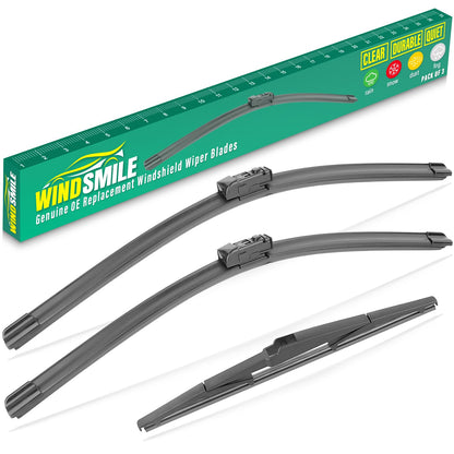 WINDSMILE Windshield Wiper Blade Replacement for Hyundai Palisade 2020-2025