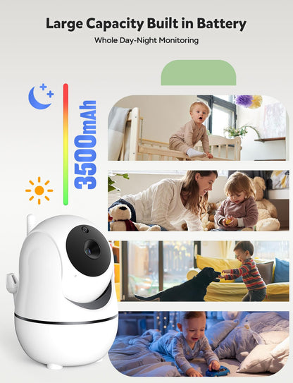 GoodBaby 5" Baby Monitor with Camera and Audio No WiFi
