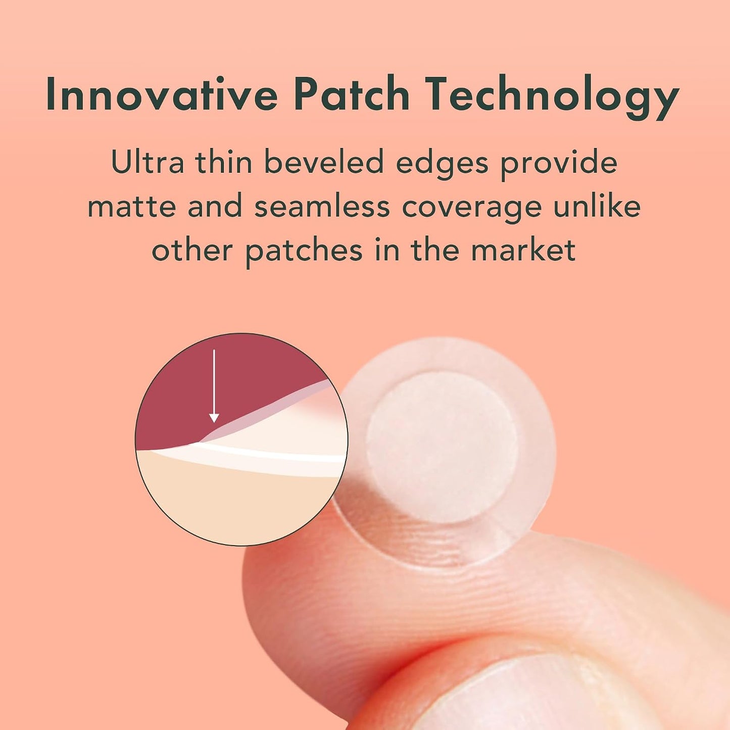 Rael Miracle Invisible Spot Cover Hydrocolloid Acne Pimple Patches (96 Ct)