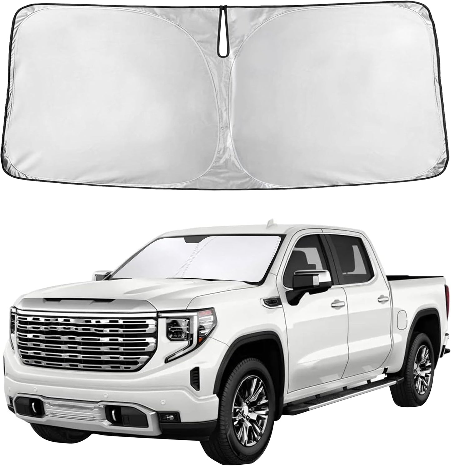 Autovir Windshield Sun Shade, 2017-2026 Tesla Model 3 & Y, 280T Visor Shade