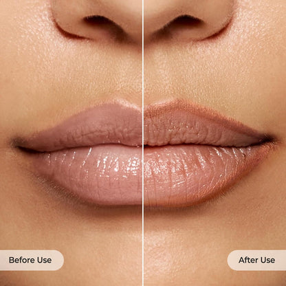 Laka Lip Liner - Smooth & Blendable Soft Matte Lip Contour Pencil for Shaping & Overlining Lips | Waterproof Formula, Oil-Cleanse Off, Long-Lasting Wear | #01 Bare Memory (Warm Beige)