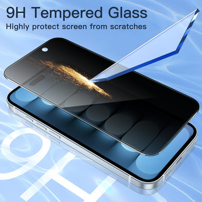 JETech Privacy Screen Protector for iPhone 17 Pro Max, 2-Pack