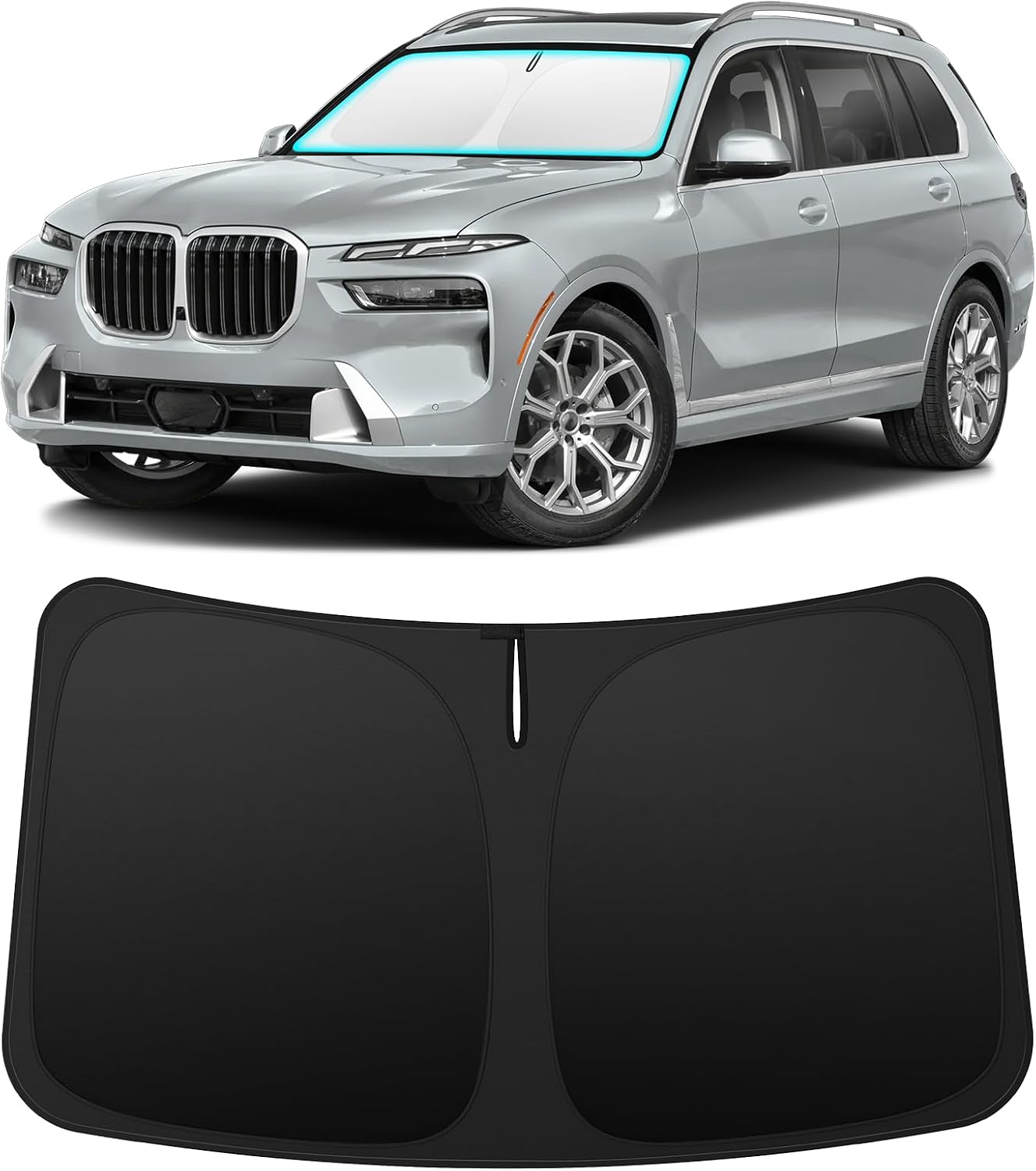INSAUTO Custom Fit Windshield Sun Shade for Nissan Frontier 2005-2021