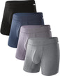 BAMBOO COOL Ultra Soft & breathable Mens Underwear Boxer Briefs Pack