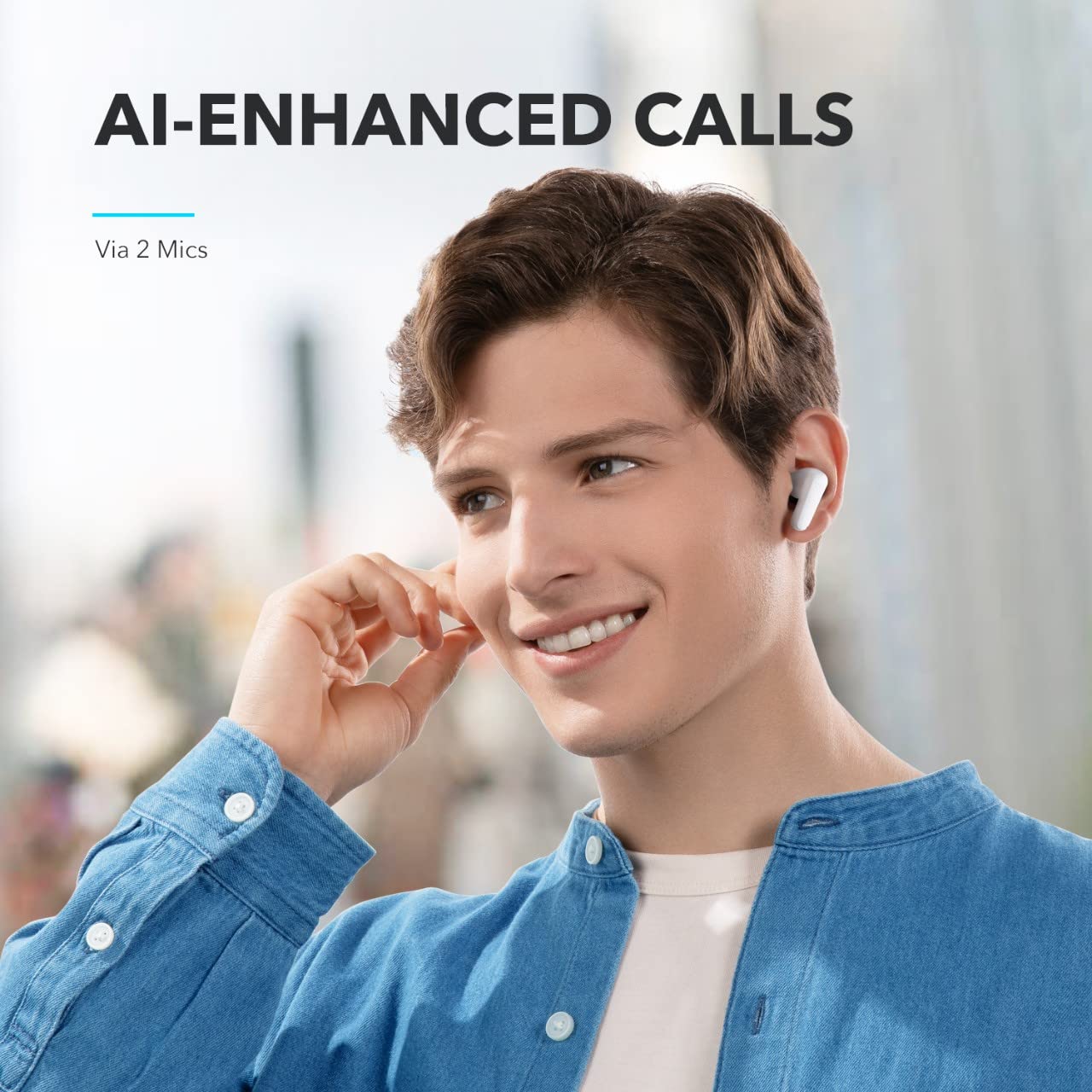 Soundcore by Anker P20i True Wireless Earbuds, with Big Bass, 30H Playtime