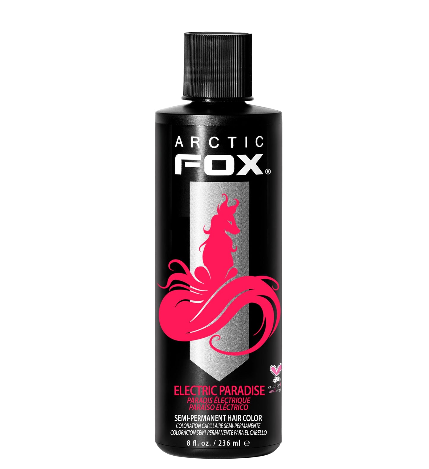 ARCTIC FOX Semi-Permanent Hair Dye - Sunset Orange, Vegan - 2 x 8 oz