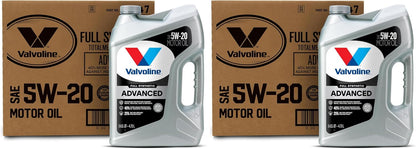 Valvoline Advanced Full Synthetic SAE 0W-20 Motor Oil 5 QT