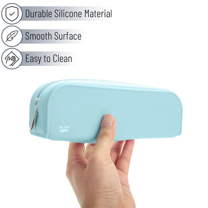 Mr. Pen- Silicone Pencil Case, Aesthetic Pencil Bag for Women, Makeup Pouch