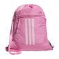 adidas Alliance Sackpack – Drawstring Backpack for Sports, Small Gym Bag, Preloved Teal Green/Black/3, OSFA