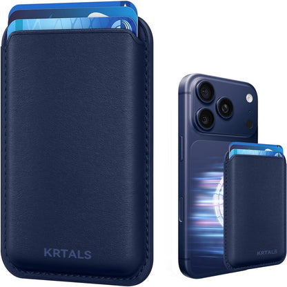 Magnetic Wallet Cell Phone Card Holder for Phone Case with Mag-Safe