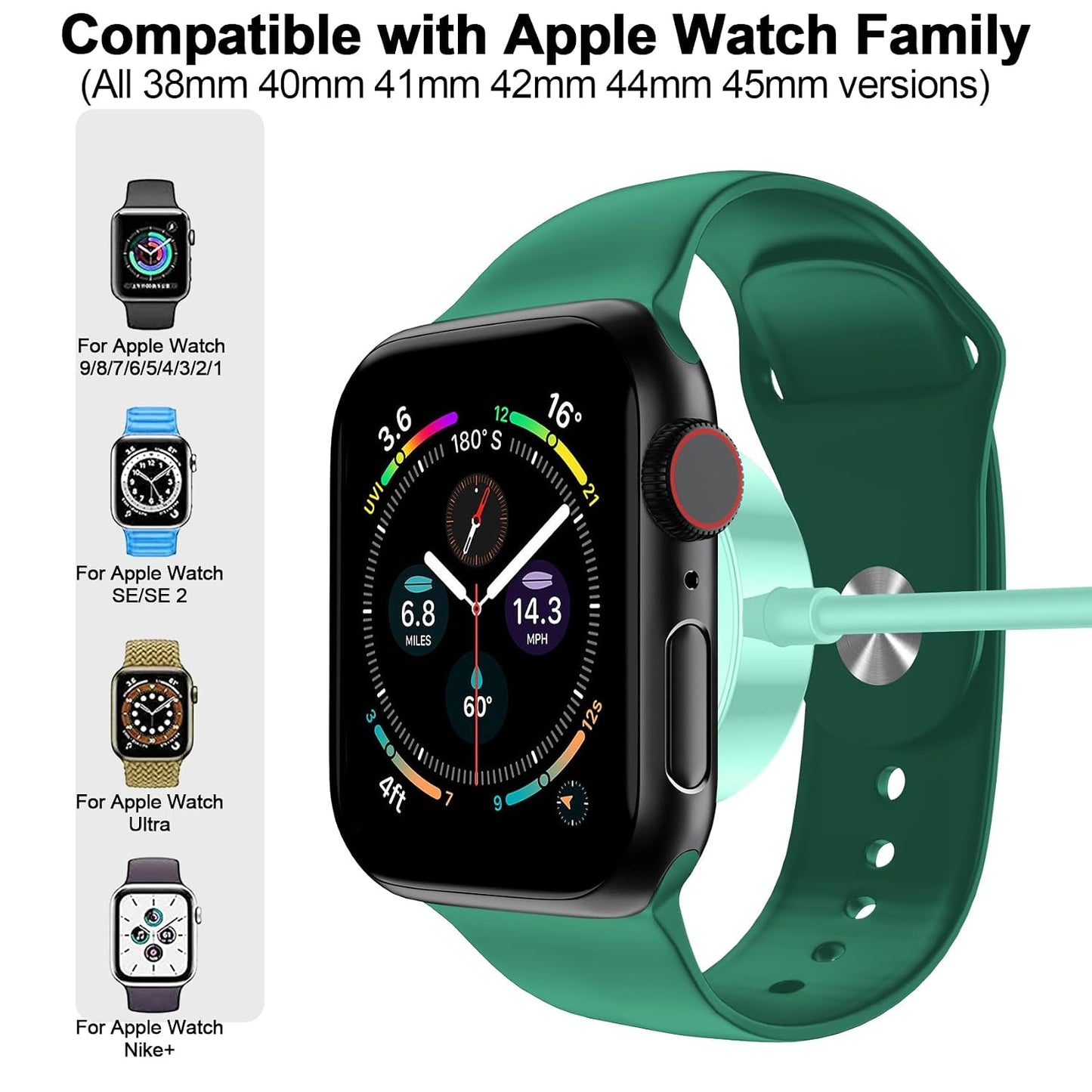 2026 Upgraded for Apple Watch Charger Magnetic USB C Charging Cable