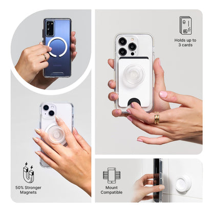 PopSockets Adhesive Phone Grip, Holder- Lace Noir