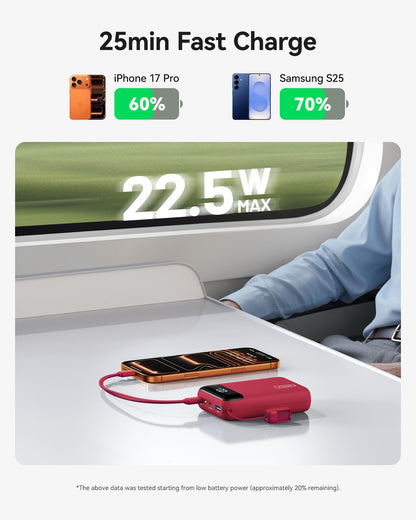 INIU Portable Charger, Smallest 20000mAh 22.5W Fast Charging Power Bank