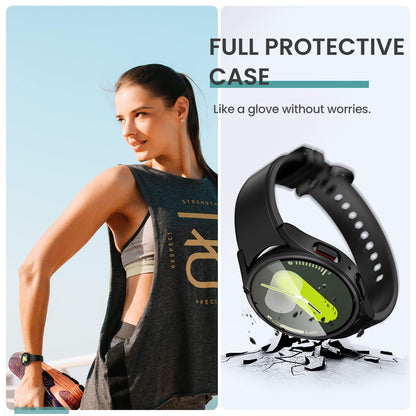 Tensea 5+5PCS for Samsung Galaxy Watch Ultra 47mm Screen Protector Case